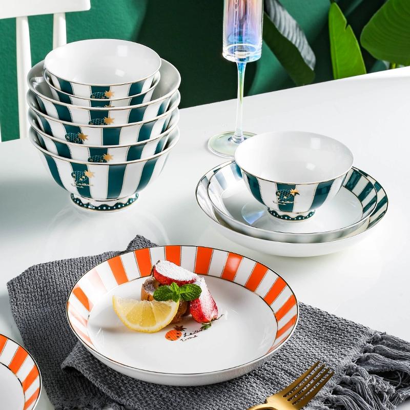 

Новый модный набор посуды в скандинавском стиле для домашнего обеда