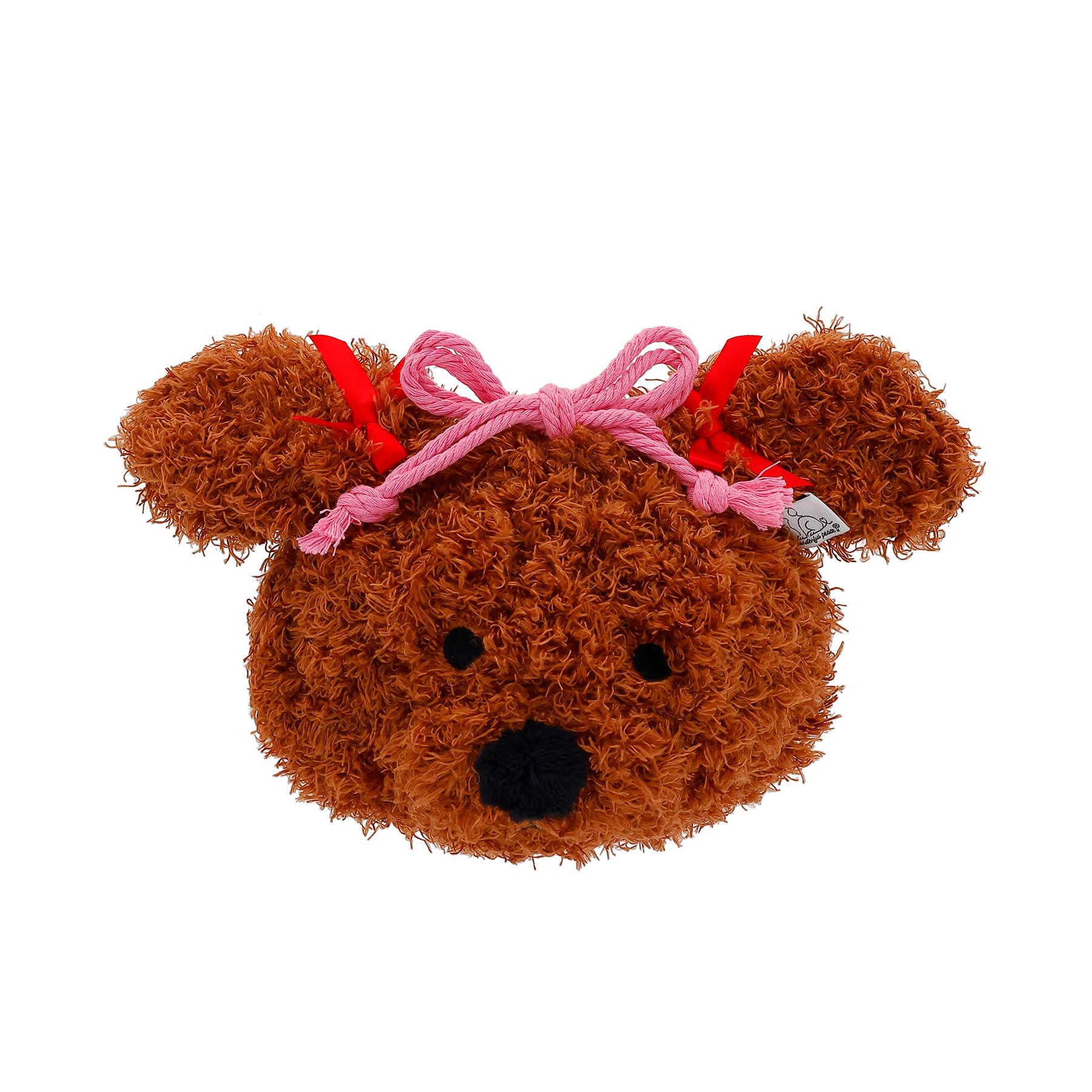 

Сумка на шнурке Marushin Wonderful Peace с пушистым мехом пуделя и вышивкой 0765011300,