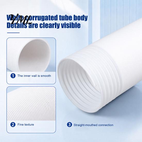 Replacement Vent for Portable Air Conditioner Exhaust Hose, 5.9 Inch Diameter Universal Duct Easy Installation Mobile AC Unit, Expandable Pipe