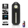 Keychain Mini Led Flashlight Bike Bicycle Light Usb Recharge 5v Dc Tail light Flash Warning Multi-functional Clip Portable Pocke