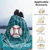 1PC Custom Name Baseball Glove Ball Outdooor Flannel Blankets Throw Blanket All-Season Throw Gift Bedspread for Couch, Bed, Camping Holiday Birthday G