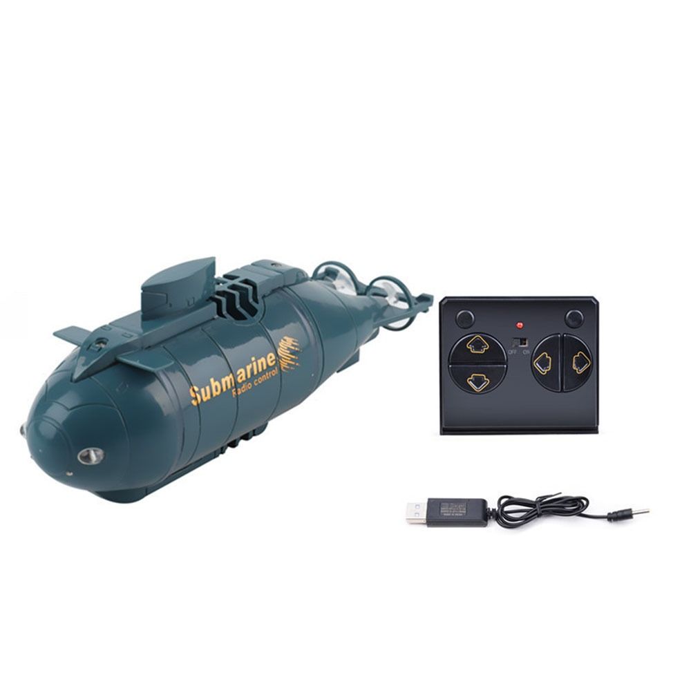 USB Chargeable Remote Control Submarine Waterproof Electric Toy Boat New Mini Submarine  Kids' Toys