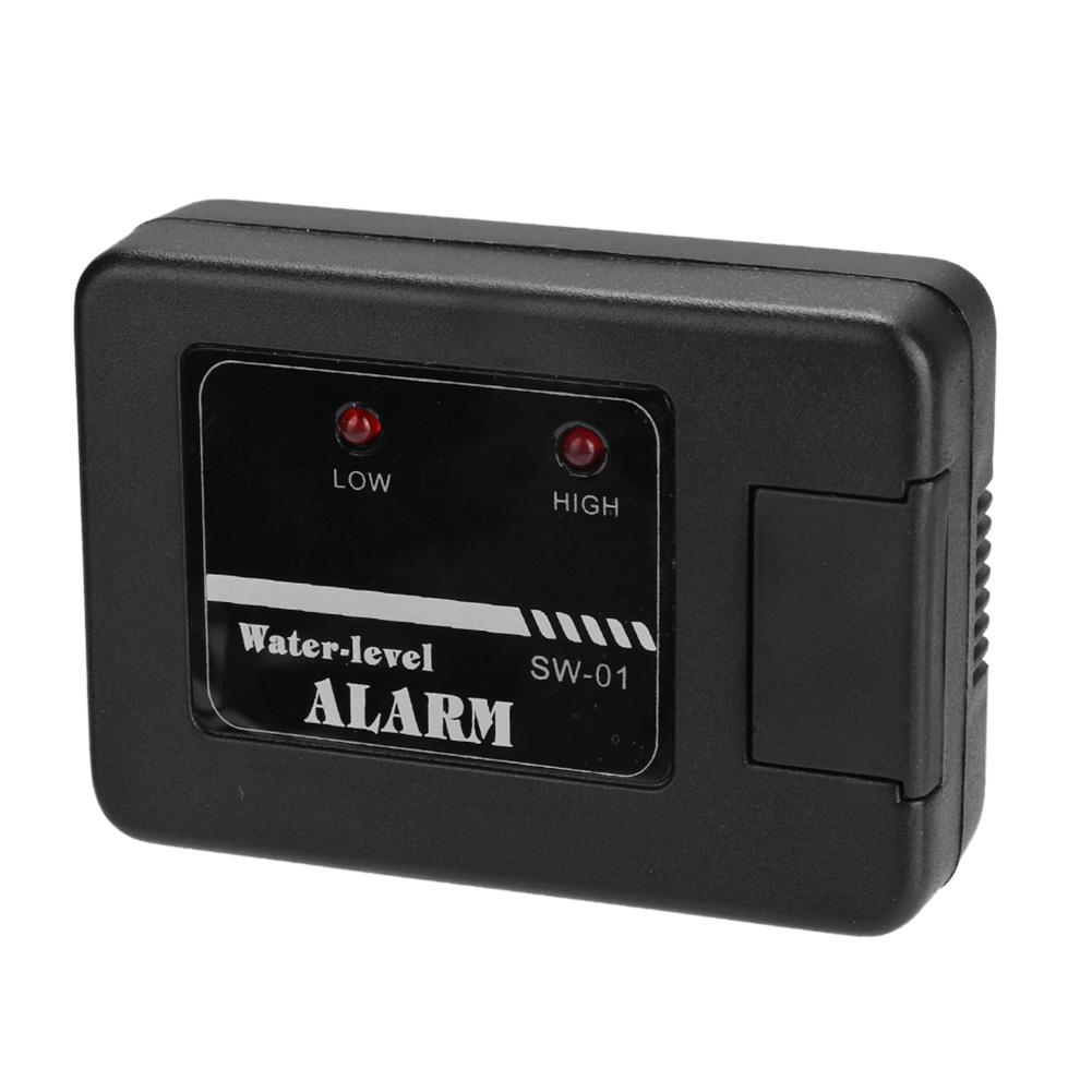 Aquarium Fish Tank Water Level Alarm Sound And Light Alarm With Battery Delivery