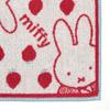 Nishikawa Miffy Mini Towel Perfect for Small Red XT86708606 Strawberry (25x25cm, Washable, 100% Cotton, Boxed, Gifts, Gift, DB6610)