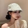 Forward Cap Plaid Berets Y2k Painter Hat Fashion Newsboy Caps  Student