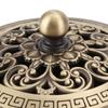 Household Copper Incense Burner Incense Burner Holders Craft Decoration (Round Bottom)