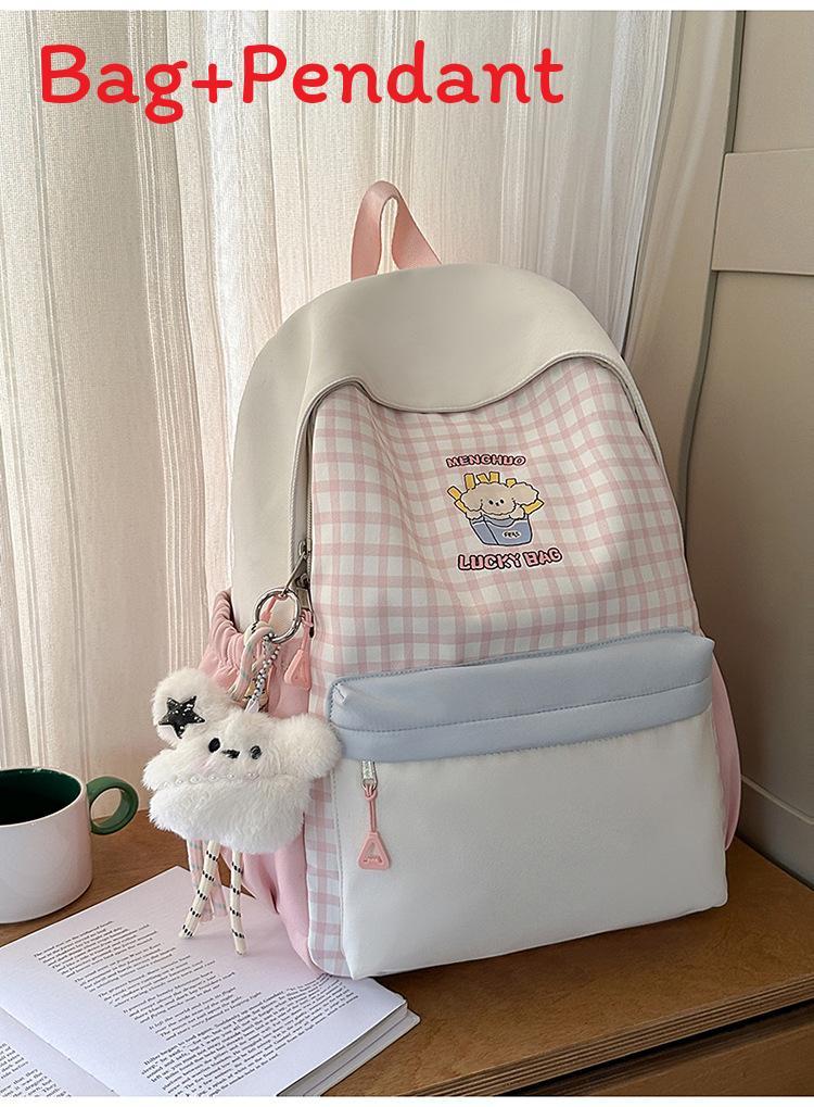 

Youth School Backpack With Padded Laptop Compartment For Daily Commute рожевий