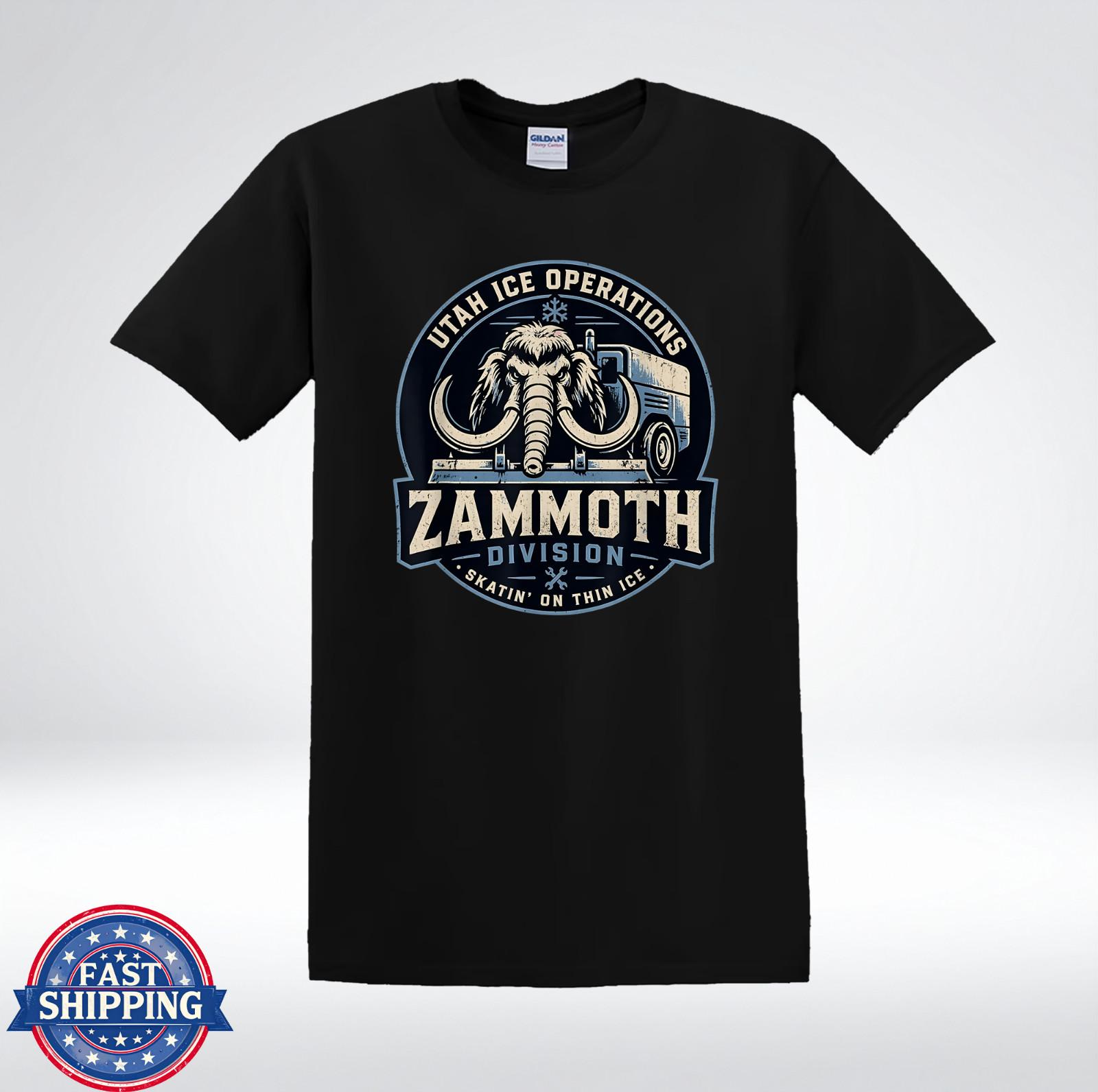 Zammoth Division Ice Resurfacer Vintage Graphic T-Shirt M
