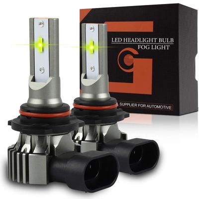 MAZERO HB4 9006 Dim Citrongul Limegul LED-lampa DC Bil Dim