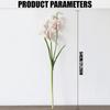 Realistic Simulation PU Freesia Flower With Bendable Iron Wire Stems Artificial Flower for Wedding Party Decoration