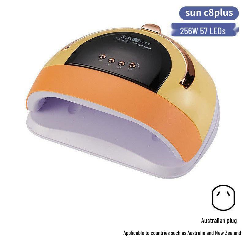 Dazzling 256W LED Nail Curing Lamp, Quick Dry Gel Lamp for Salon Use