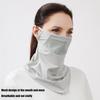 Half Face Mask Mesh Face Mask Uv Protection Neck Protector Summer Thin Sunshade Sports Windproof Cycling Mask