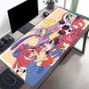 Happy Cartoon Characters Large Gaming Mouse Pad Nonslip Rubber Base Waterproof Desk Mat For Office Pc Laptop