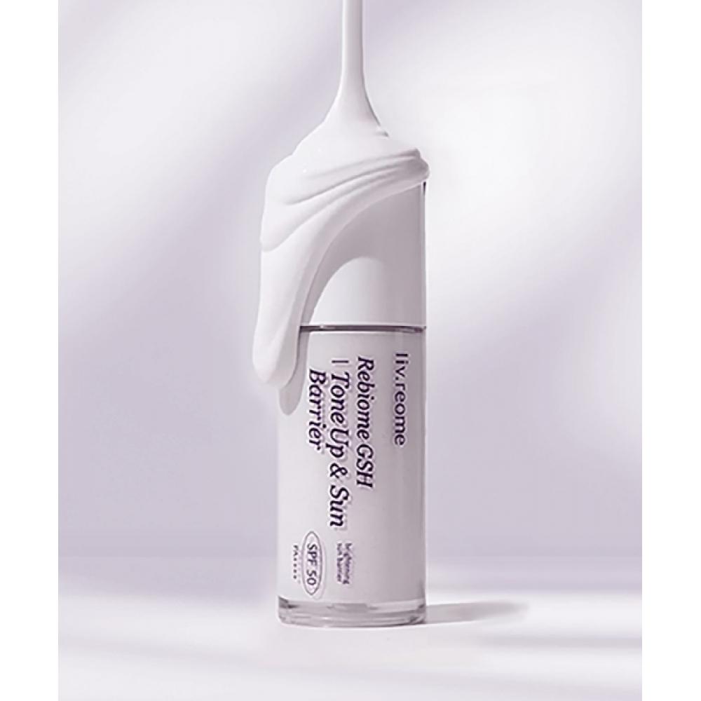 Liv.reome Reviome Gsh Tone Up   Sun Barrier  + Free Smoothie Tock Puff NONE