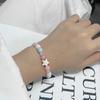 Chinese Retroinspired Style Alloy Bracelet For Women With Beads Geometric