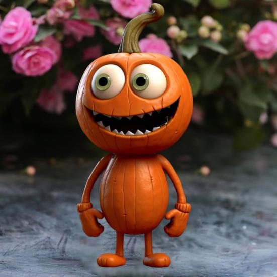 

Фигурка тыквы из смолы, украшение для рабочего стола, милая статуя человека из тыквы, забавный декоративный реквизит, украшение для дома и сада на Хэллоуин