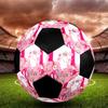 Moomin3 Soccer Ball Colorful All Ages Machine Stitched PVC Competition Ready Durable High-Bounce.SIZE5