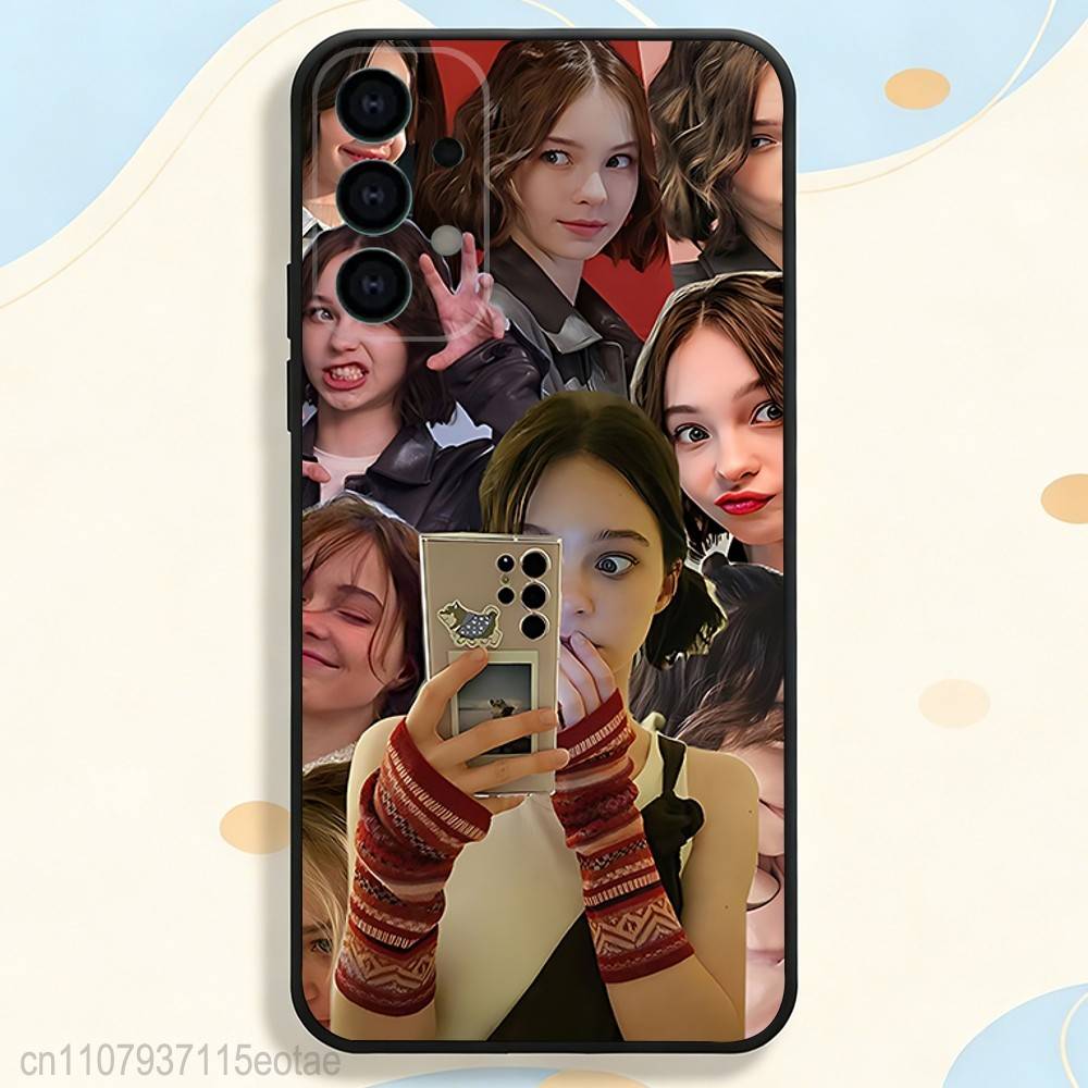 Emma Actress M-Myers Phone Case for Samsung S series s21 s22 s23 s24 s25 S26 FE Plus Ultra TPU Soft to Skin-friendly case