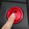 For MG MG5 MG6 ZS HS Aluminum Alloy One-button Start Trim Ignition Switch Decorative Ring Car Stickers Interior Accessories