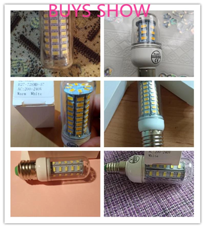 Corn LED Lamp 220V E14 E27 Bulb Lamp Strong Light 2700K 6500K Corn Bulb Light 2835SMD 360 Beam Angle Replace Halogen Lighting