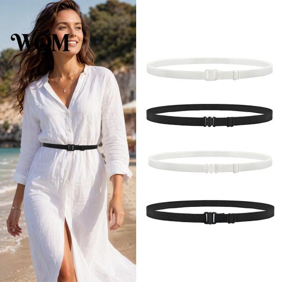 Verstellbares Lendenwirbelstützband Passform Bauchband, Damen Gürtel mit super elastischem Zugband Bequemer Riemen, Dehnbar für vielseitiges Hemd Accessoire