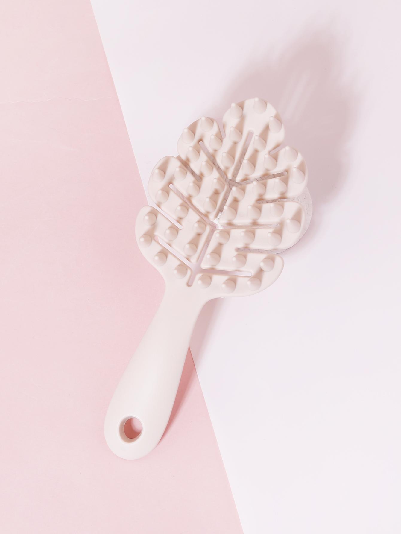 

1pc scalp massage shampoo brush, handle hair care brush, hair growth and exfoliating hair brush,Special for real hair wigs