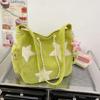 Convenient Corduroy Star Crossbody Bag with Pendant Perfect for Daily Outings