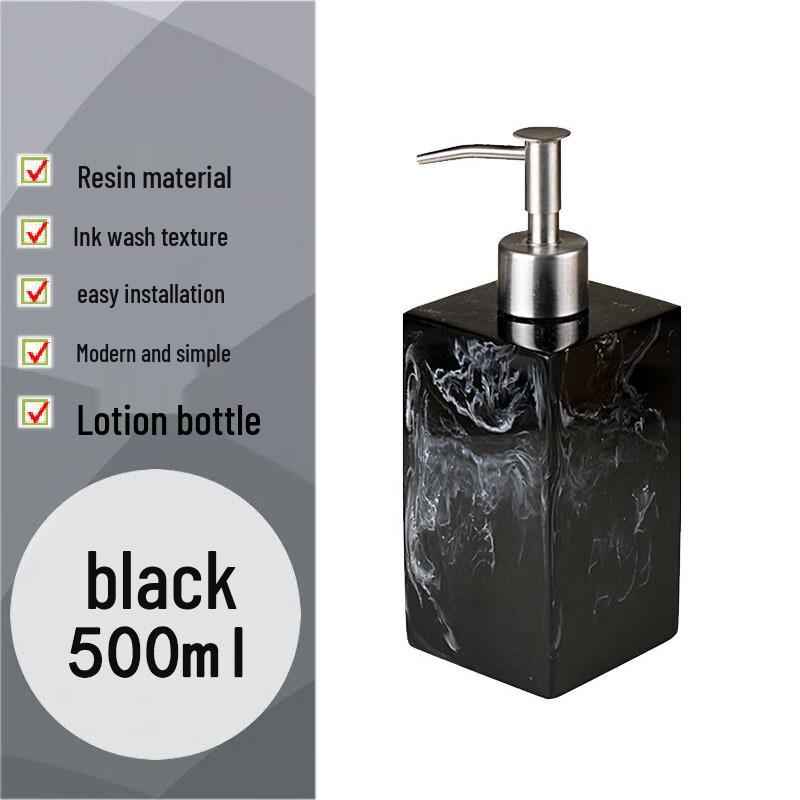 Homeglen Commercial Marble-Look Soap Dispenser