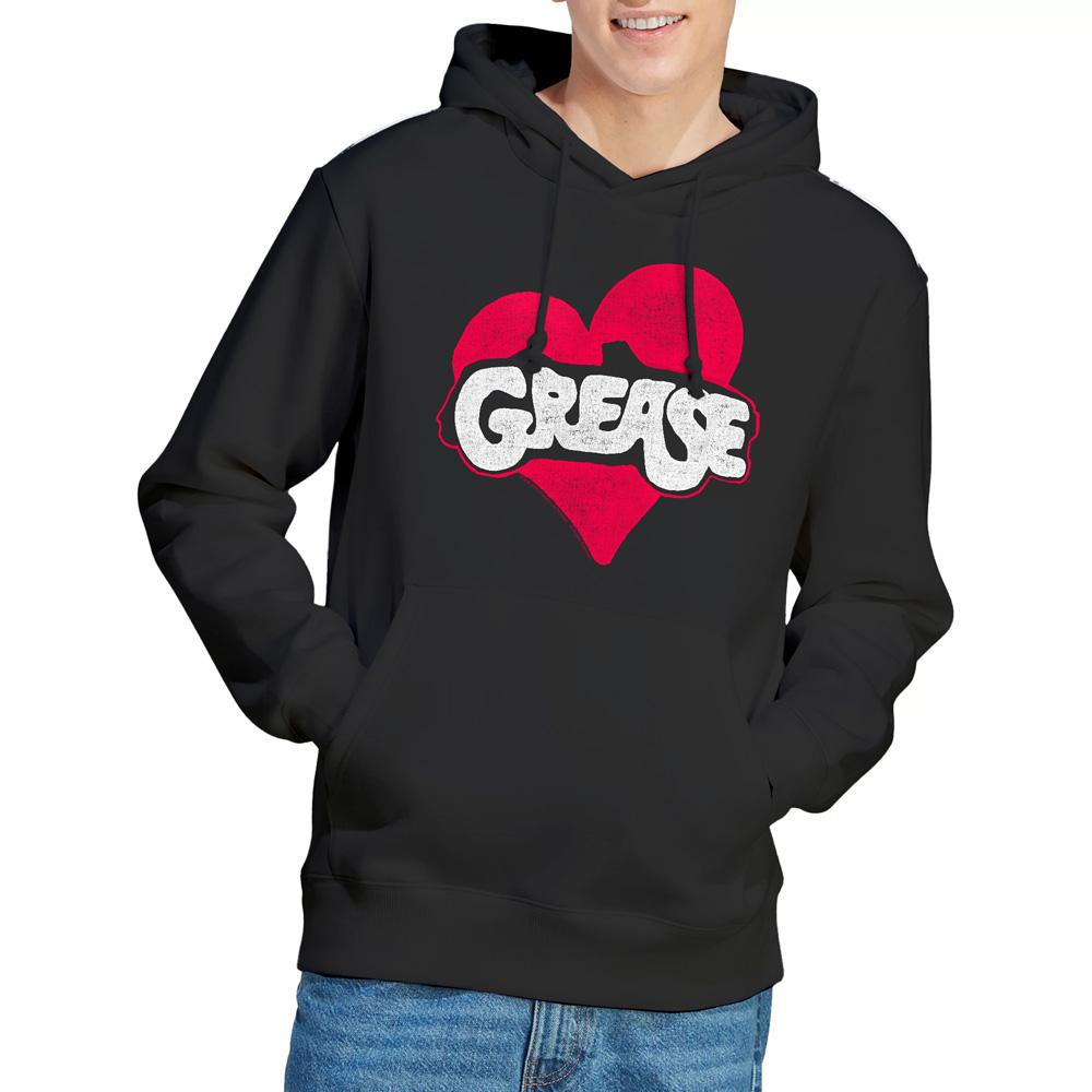 Grease Mens Heart Hoodie