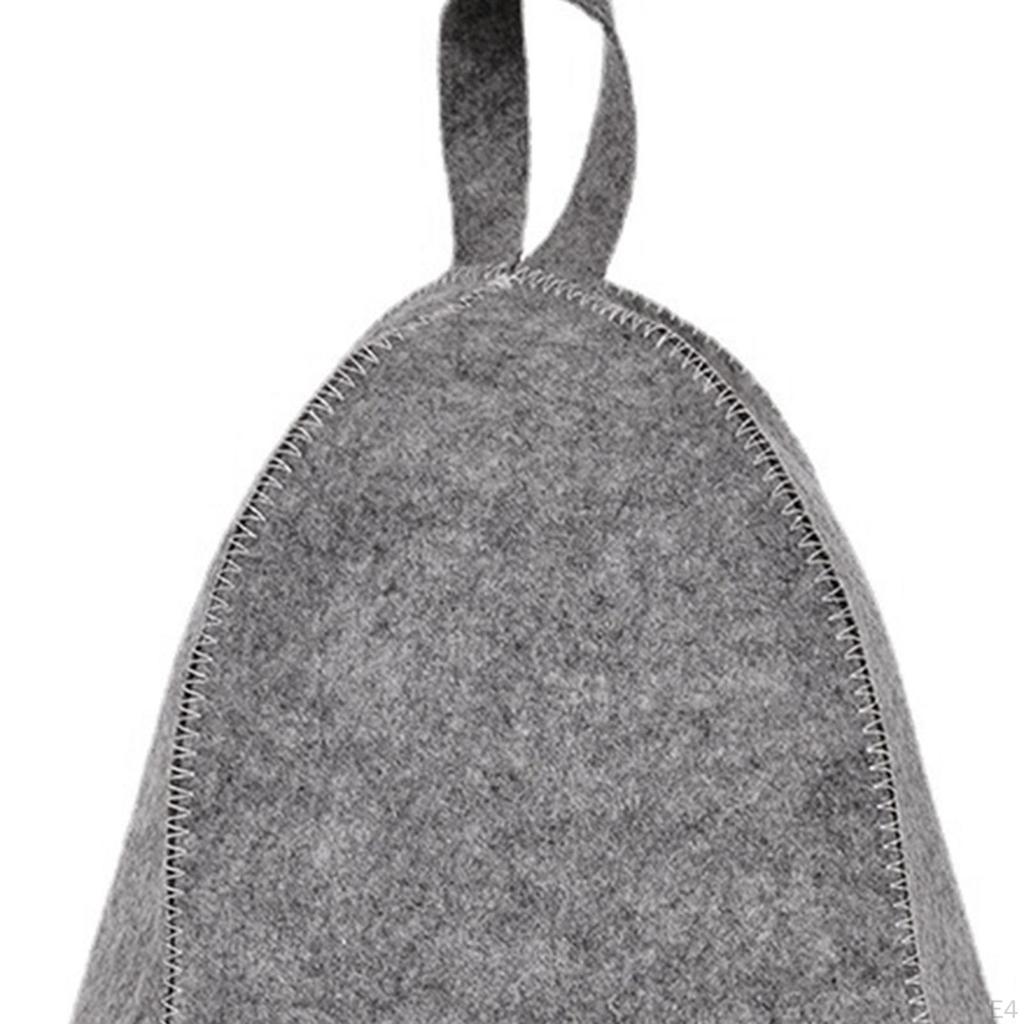 Filt bastuhatt Badtillbehör 36x25cm Handtvätt rekommenderas Kraftig Mångsidig