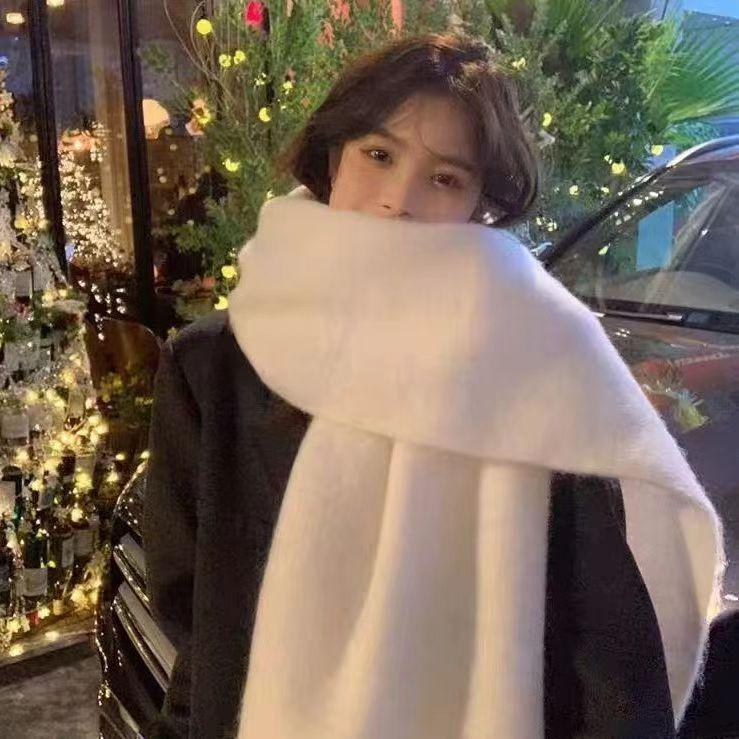 2024 Japonský Retro Kostkovaný Šátek s Třásněmi - Dámský Zimní Hřejivý Všestranný Studentský & Pár Nákrčník