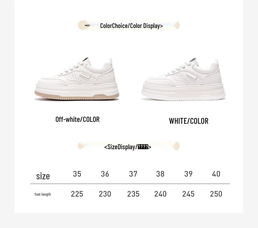 Warrior Women's Breathable Platform Casual Shoes