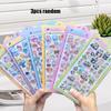 Kawaii Animals 3D Bubble Stickers Cute Cartoon Clip Stickers DIY Diary Stationery Stickers Decorative Aesthetic Art