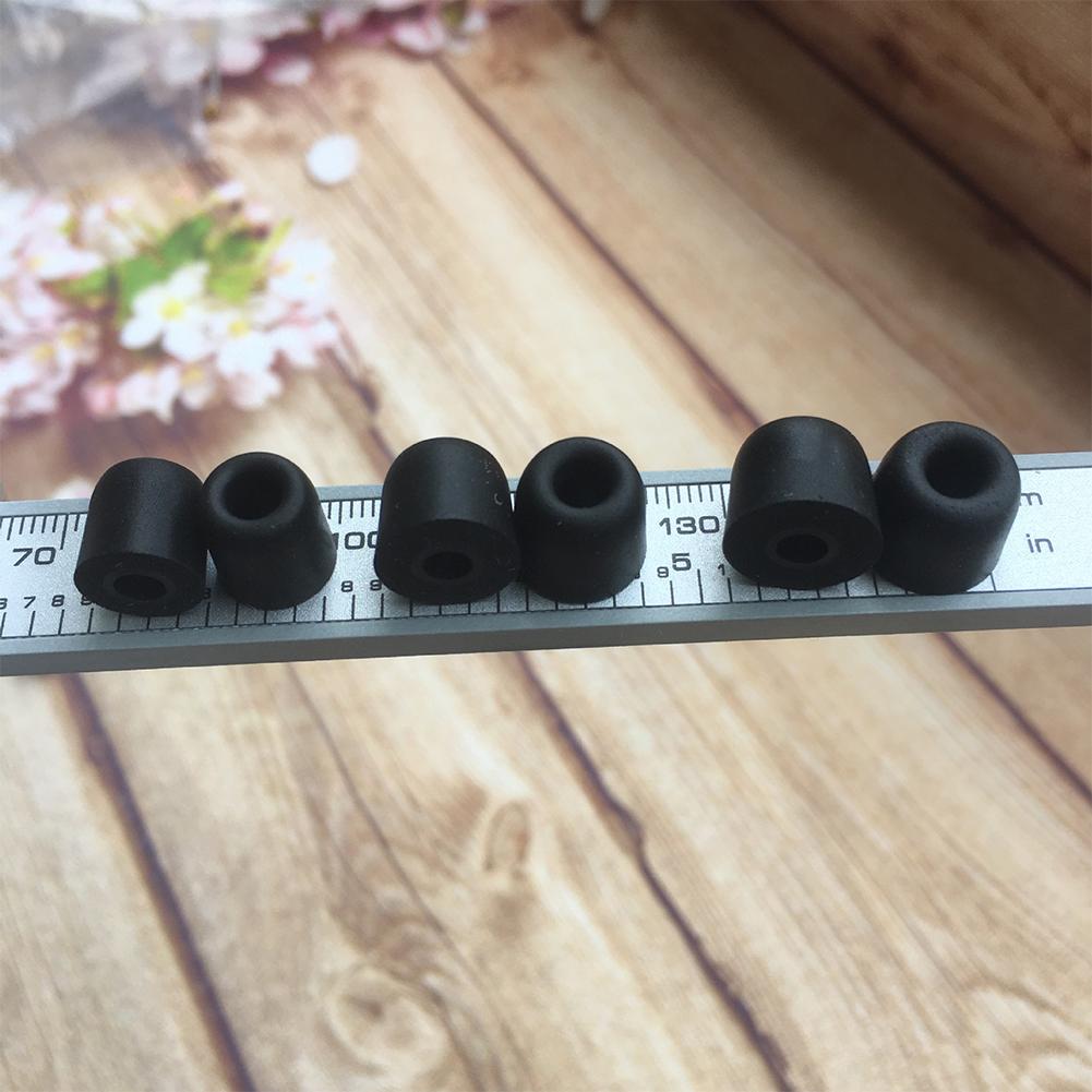 1/3/6 perechi de înlocuire spumă cu memorie moale căști căști izolatoare zgomotoase spumă dopuri pentru căști intraauriculare cu duză de 4,5 mm