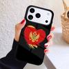 Montenegro Flag Phone Case For iPhone 17 Air 16 15 14 13 12 11 Pro Max Plus