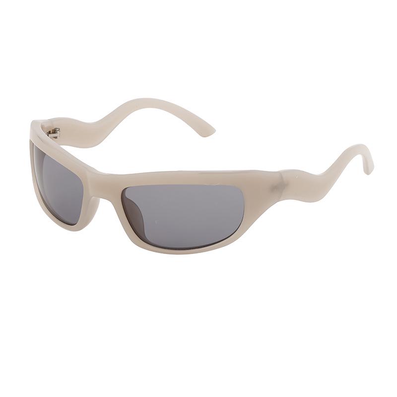 Men's Y2K Windproof Sports Sunglasses - European & American Style, Unique Shape