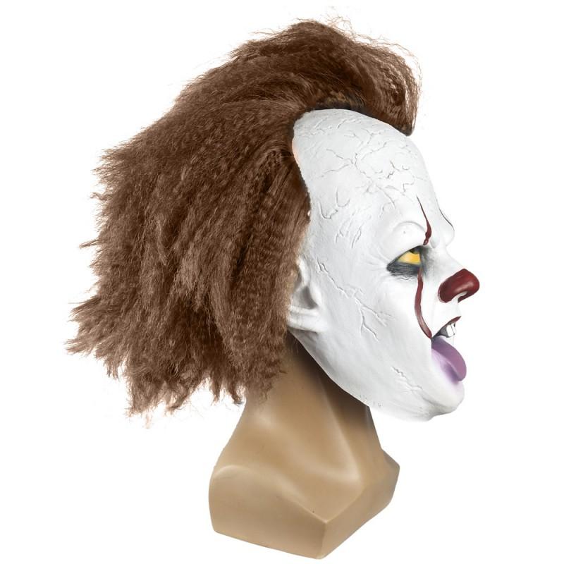 2019 It Chapter Two Pennywise Mask Halloween Horror Cosplay Costume Props