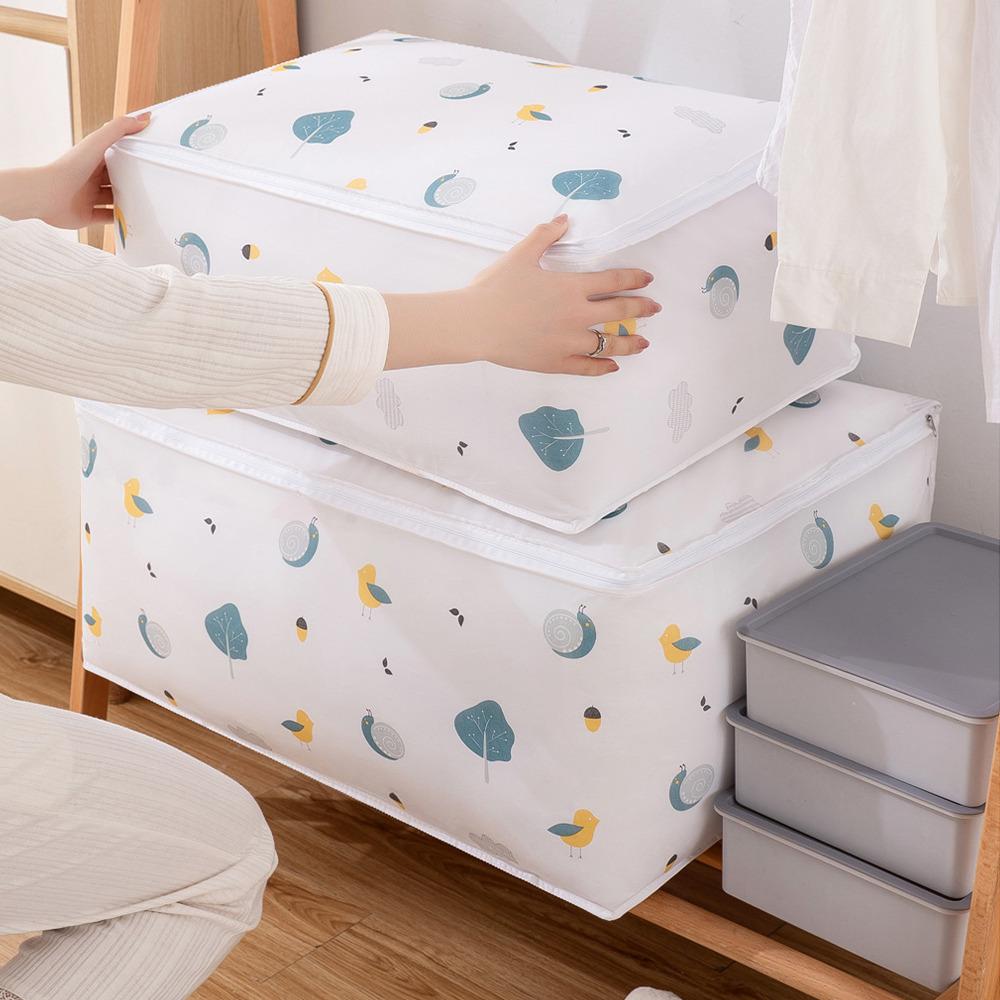Μη υφαντό Πτυσσόμενο Κουτί Αποθήκευσης Οργανωτής Φορητός Οργανωτής Ρούχων Τακτοποιημένη Βαλίτσα Κουτί Αποθήκευσης Σπιτιού Κουτί Αποθήκευσης Πάπλωμα Τσάντα