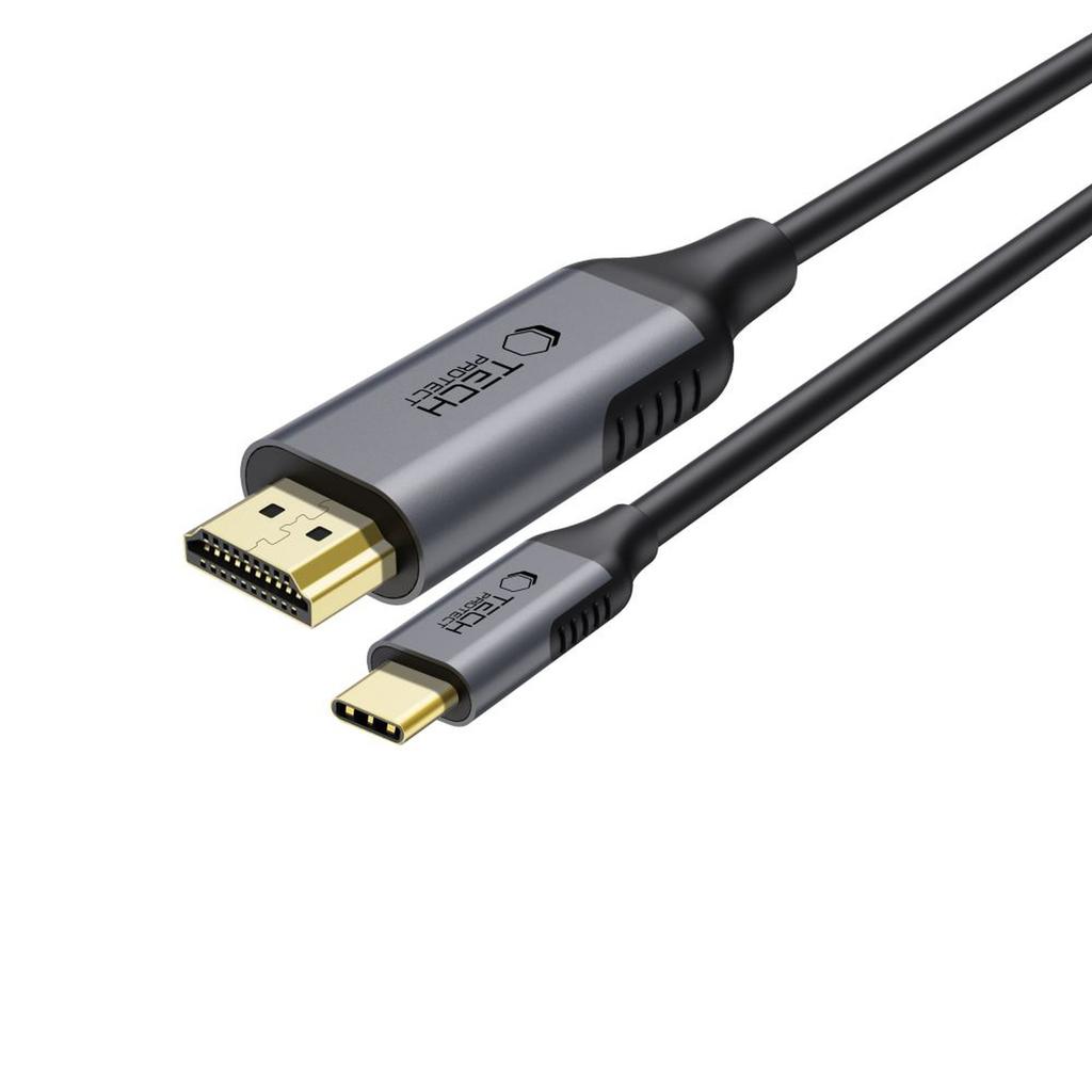 Kabel Przewód Usb-C - Hdmi Ultraboost 60Hz 180Cm - Czarny