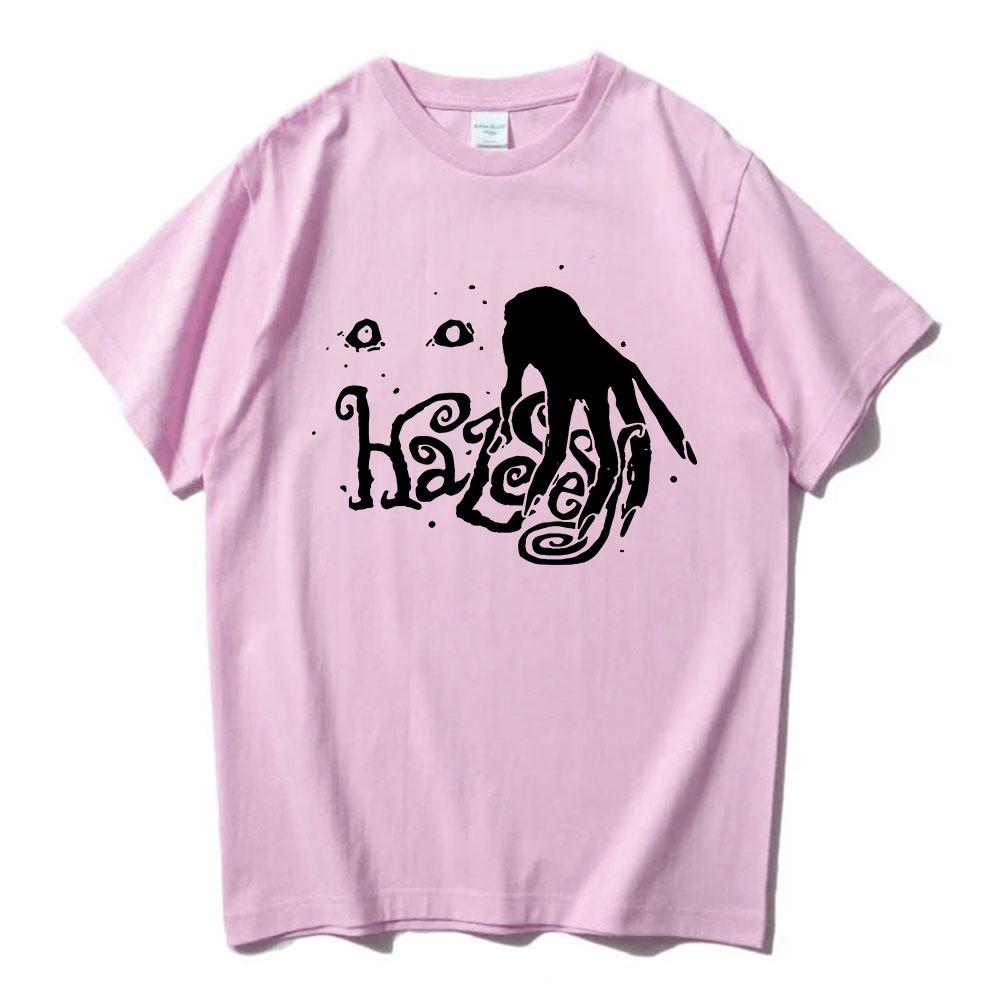 Unisex Streetwear HALSEY Badlands Fashion T-shirt Cotton Short Sleeve Male Tshirt Casual Loose O-neck Men Tee-shirt Print Clothes