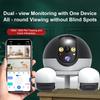 360 Degree Rotating Pet Camera 5200mAh Battery & App Control Smart Robot Camera on Wheels with Phone App Movable Blinkybot Robot