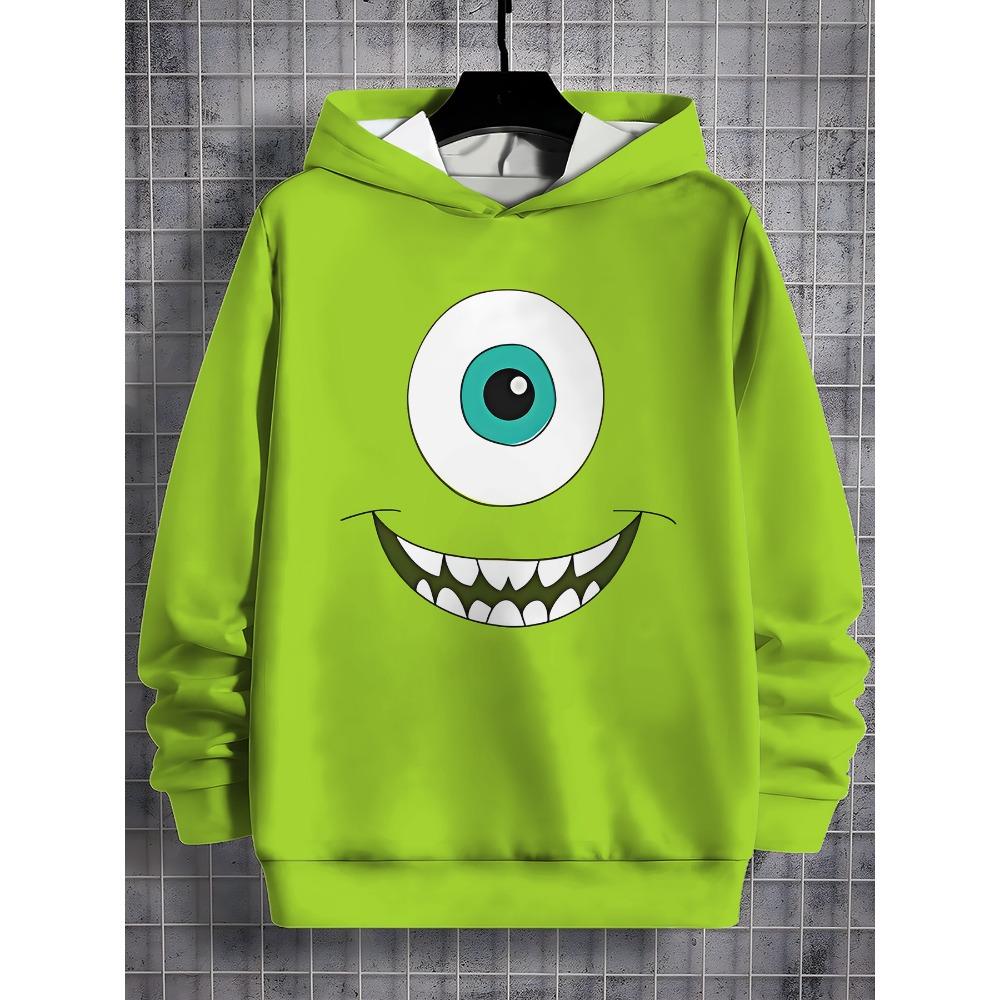 

2025 Літо Монстри Інк 3D Друк Всі Сезони Дитячий Повсякденний Світшот Крутий Пуловер Топ Унісекс Одяг Хлопчик Дівчинка Худі 140