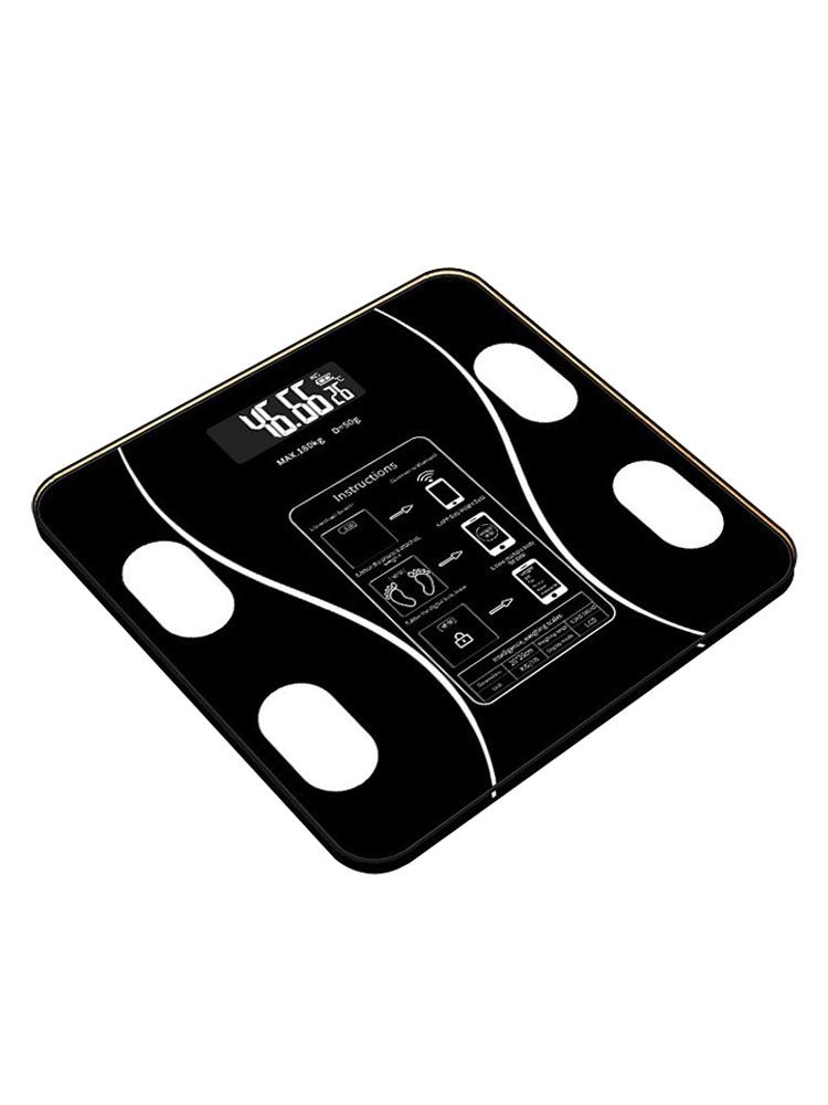 Inteligentní elektronická váha, váha, váha tělesného tuku, malá lidská váha pro domácnost