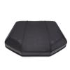ATV Rear Seat Backrest Soft PU Leather Black Universal Passenger Back Support For ATV Scooter Cruiser Moped