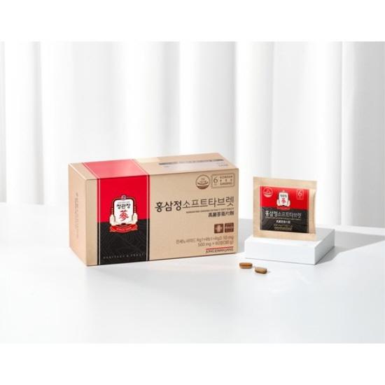 CheongKwanJang Extrait de Ginseng Rouge Comprimé Mou 60 Comprimés + Sac Cadeau