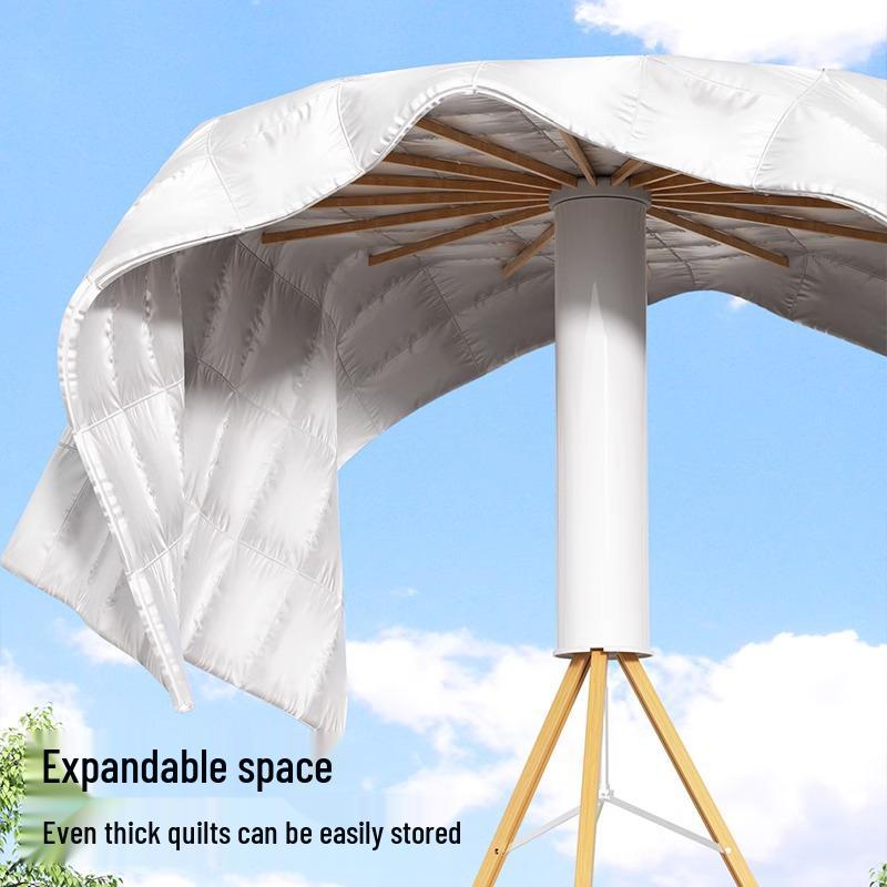 Foldable Octopus Clothes Drying Rack for Balcony and Bedroom