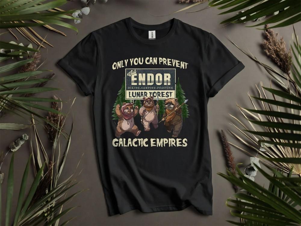 

Худи футболка Национальный парк Эвок Эндор Защитим наш лес Мужская Женская Унисекс AD833 2XL