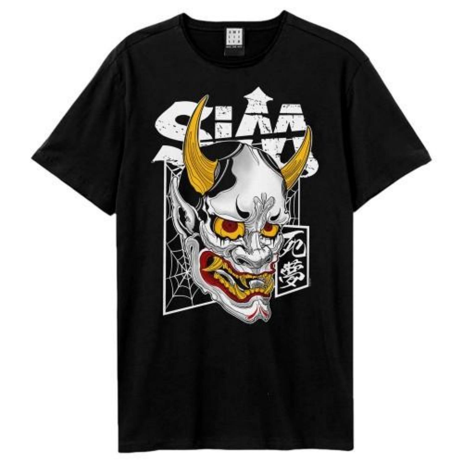 

Усиленная унисекс футболка для взрослых Samuria Mask SiM S чёрный