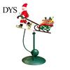 Festive Mantel Decoration Wobbly Santa on Reindeer Christmas Figurine, Metal Balancing Tabletop Decor, Table Decor Swinging Statue for Shelf