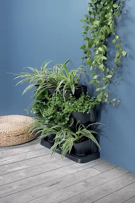 Standing Vertical Garden - Cascade Garden - Anthracite - Pp-Io2W600S